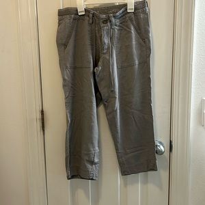 Sonoma linen capri pants